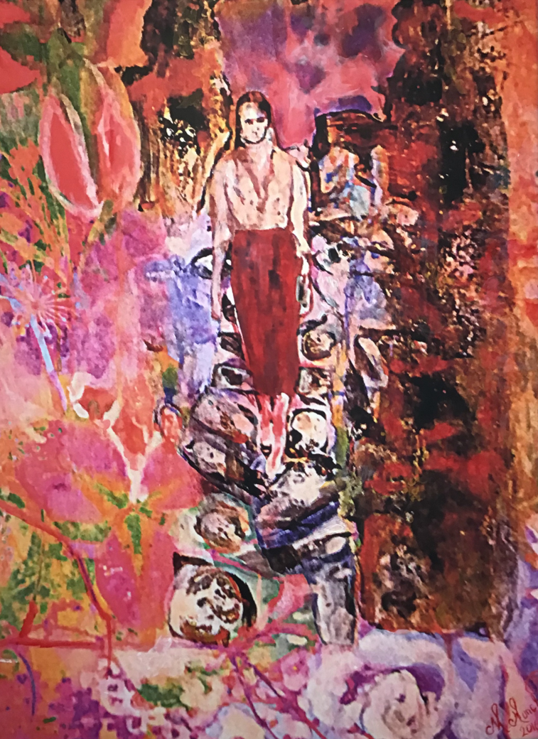 "På vej" - Kunst af Mette Munch